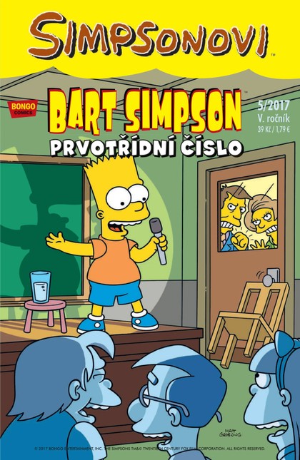 E-magazín Bart Simpson 5/2017: Prvotřídní číslo - Nakladatelství CREW