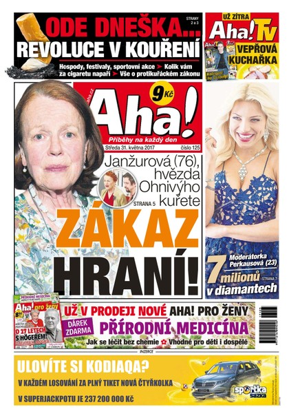 E-magazín AHA! - 31.5.2017 - CZECH NEWS CENTER a. s.