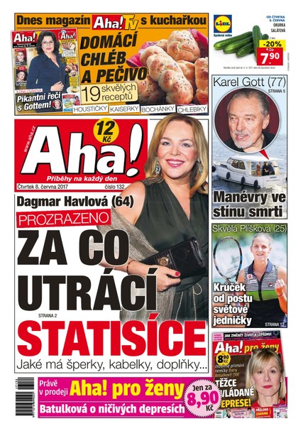 E-magazín AHA! - 8.6.2017 - CZECH NEWS CENTER a. s.