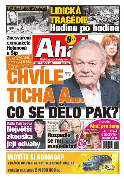 E-magazín AHA! - 9.6.2017 - CZECH NEWS CENTER a. s.