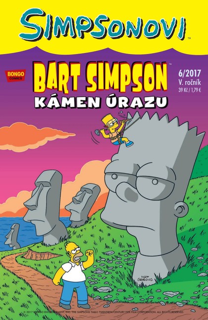 E-magazín Bart Simpson 6/2017: Kámen úrazu - Nakladatelství CREW