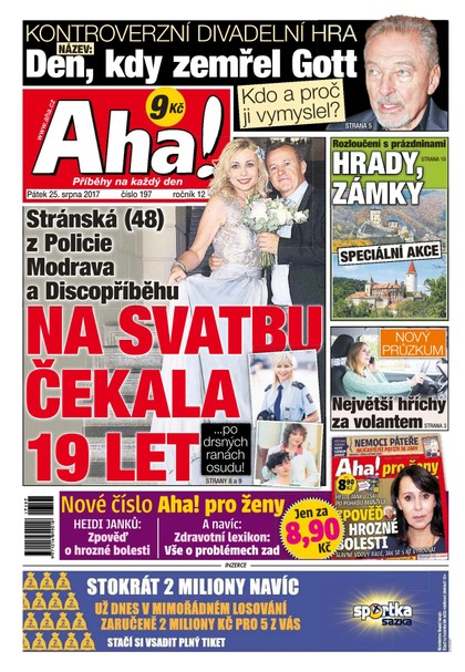 E-magazín AHA! - 25.8.2017 - CZECH NEWS CENTER a. s.