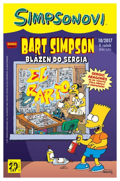 E-magazín Bart Simpson 10/2017: Blázen do Sergia - Nakladatelství CREW