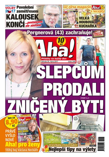 E-magazín AHA! - 25.10.2017 - CZECH NEWS CENTER a. s.