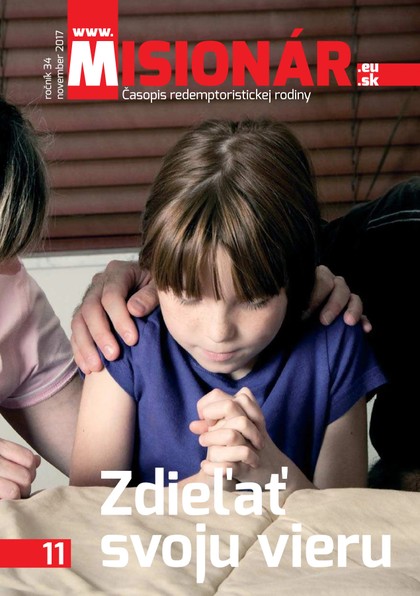 E-magazín Misionár 11/2017 - Redemptoristi – Vydavateľstvo Misionár