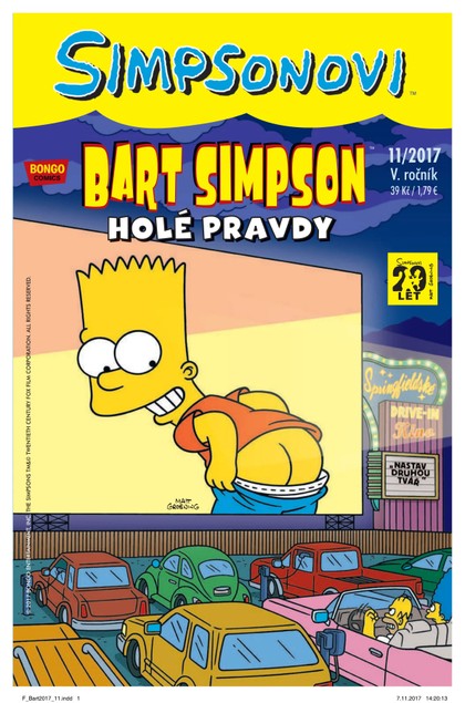 E-magazín Bart Simpson 11/2017: Holé pravdy - Nakladatelství CREW