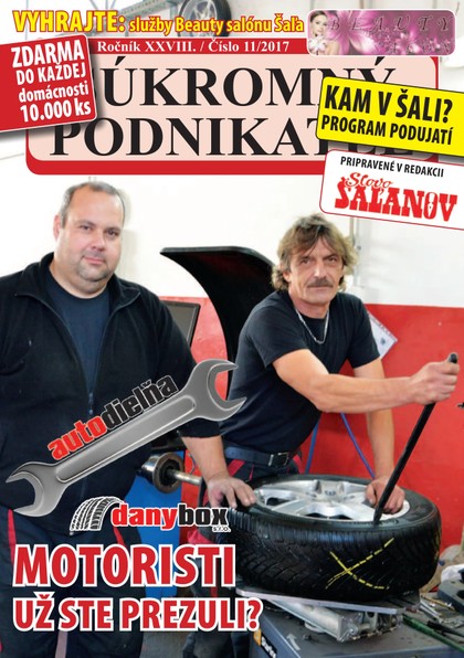 E-magazín Súkromný podnikateľ 11/2017 - Fantázia media, s. r. o.