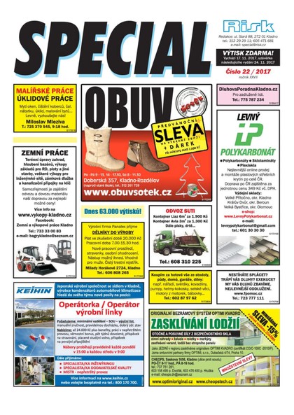 E-magazín Special 22/2017 - Risk