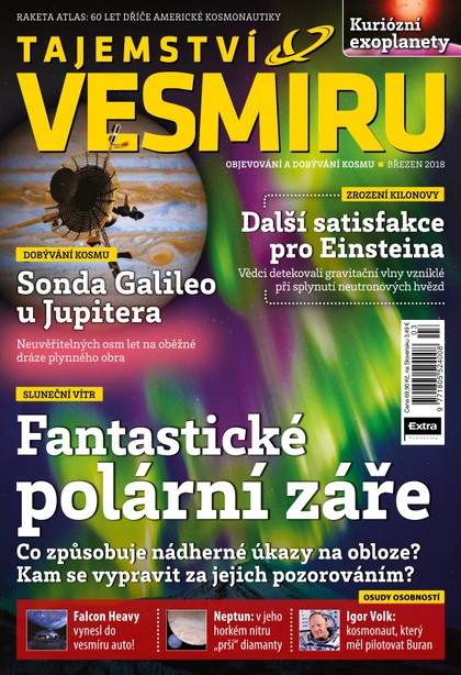 E-magazín Tajemství vesmíru 3/2018 - Extra Publishing, s. r. o.