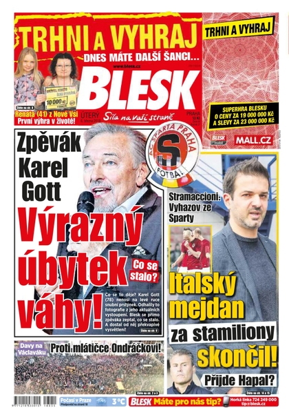 E-magazín Blesk - 6.3.2018 - CZECH NEWS CENTER a. s.