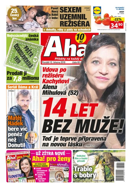 E-magazín AHA! - 12.3.2018 - CZECH NEWS CENTER a. s.