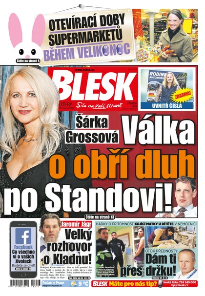 E-magazín Blesk - 27.3.2018 - CZECH NEWS CENTER a. s.