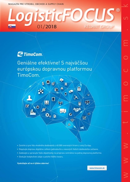 E-magazín Logistic FOCUS 1/2018 - RELIANT s.r.o.