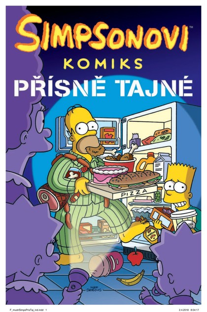 E-magazín Simpsonovi: Přísně tajné! - Nakladatelství CREW