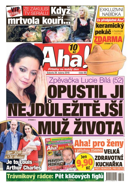 E-magazín AHA! - 28.4.2018 - CZECH NEWS CENTER a. s.