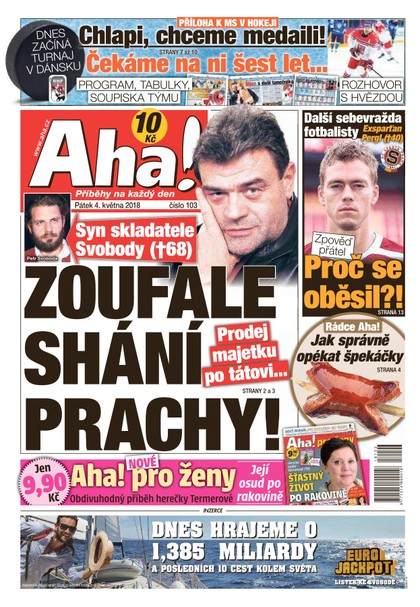 E-magazín AHA! - 4.5.2018 - CZECH NEWS CENTER a. s.