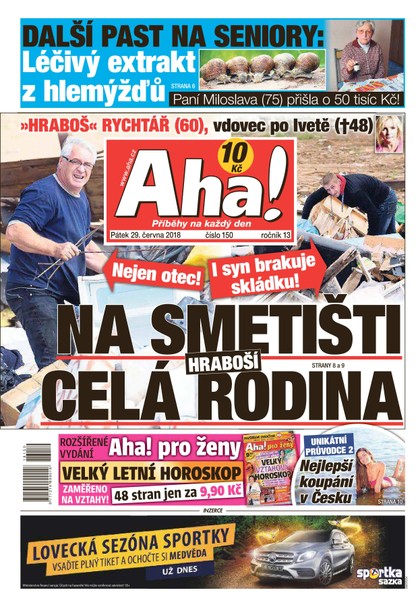 E-magazín AHA! - 29.6.2018 - CZECH NEWS CENTER a. s.