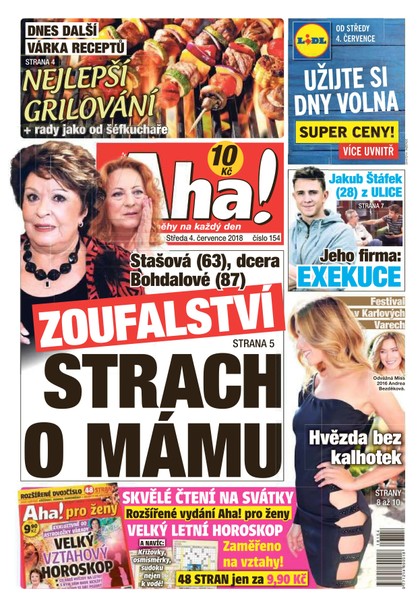 E-magazín AHA! - 4.7.2018 - CZECH NEWS CENTER a. s.