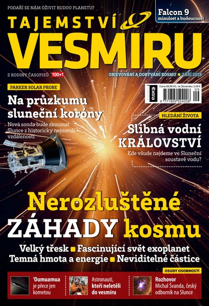 E-magazín Tajemství vesmíru 9/2018 - Extra Publishing, s. r. o.