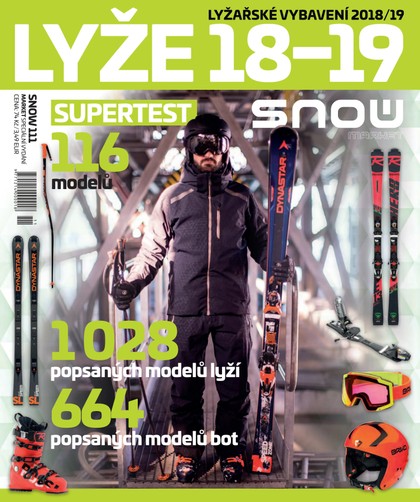 E-magazín SNOW 111 market 18/19 - testy lyží a rádce výběru lyžařského vybavení - SLIM media s.r.o.