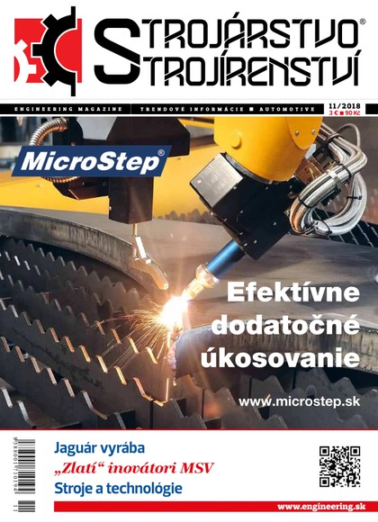 E-magazín STROJÁRSTVO/STROJÍRENSTVÍ 11/2018 - MEDIA/ST s.r.o.