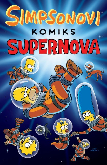 E-magazín Simpsonovi: Komiksová supernova! - Nakladatelství CREW