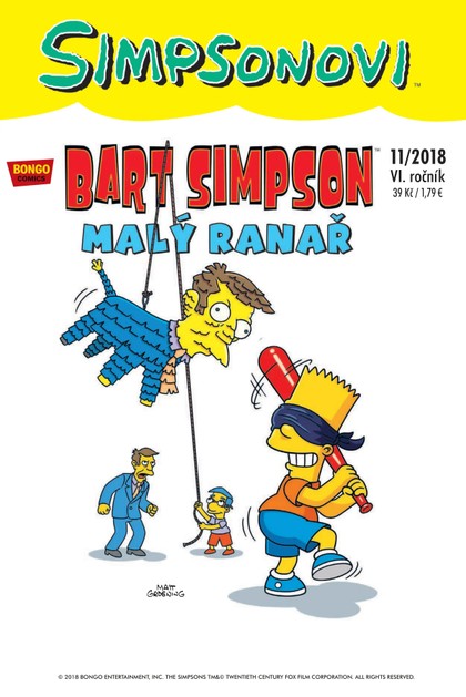 E-magazín Bart Simpson 11/2018: Malý ranař - Nakladatelství CREW