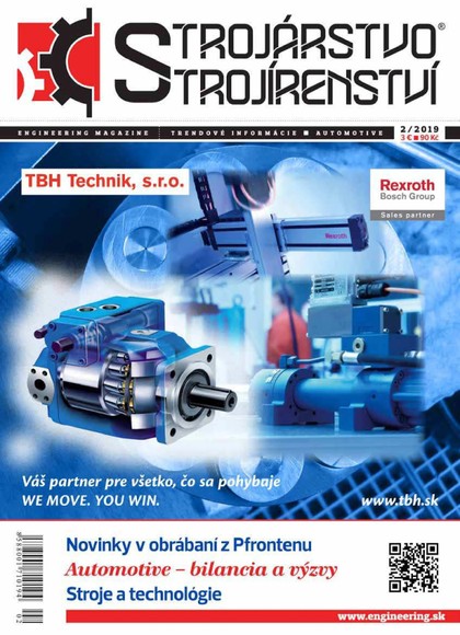 E-magazín STROJÁRSTVO/STROJÍRENSTVÍ 2/2019 - MEDIA/ST s.r.o.