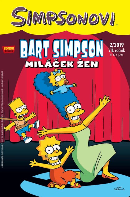 E-magazín Bart Simpson 2/2019: Miláček žen - Nakladatelství CREW