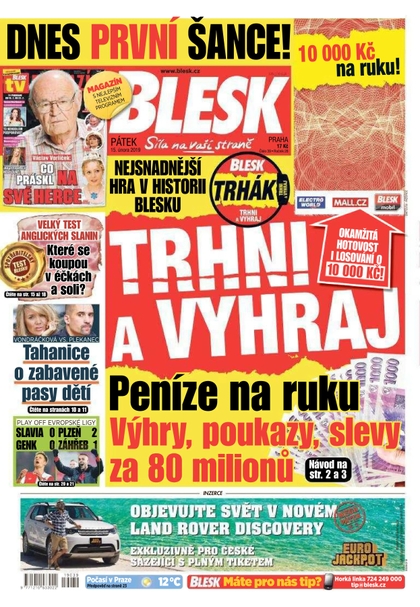 E-magazín Blesk - 15.2.2019 - CZECH NEWS CENTER a. s.