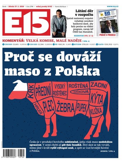 E-magazín E15 - 27.2.2019 - CZECH NEWS CENTER a. s.