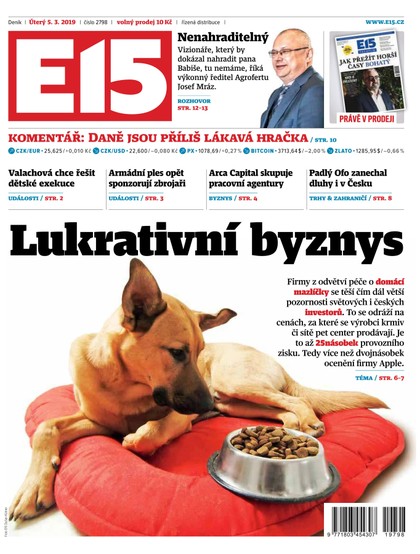 E-magazín E15 - 5.3.2019 - CZECH NEWS CENTER a. s.