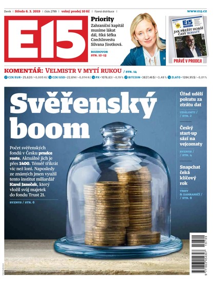 E-magazín E15 - 6.3.2019 - CZECH NEWS CENTER a. s.