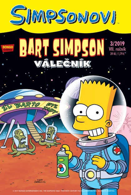 E-magazín Bart Simpson 3/2019: Válečník - Nakladatelství CREW