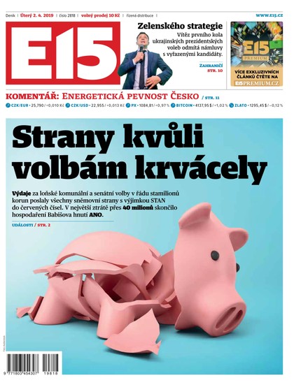 E-magazín E15 - 2.4.2019 - CZECH NEWS CENTER a. s.