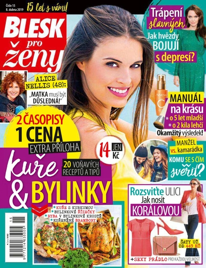 E-magazín Blesk pro ženy - 15/2019 - CZECH NEWS CENTER a. s.