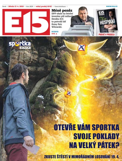 E-magazín E15 - 17.4.2019 - CZECH NEWS CENTER a. s.