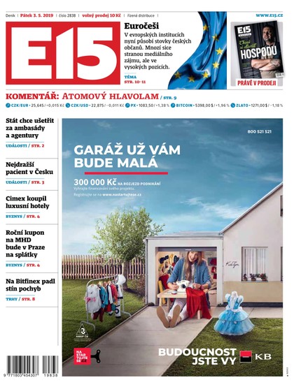 E-magazín E15 - 3.5.2019 - CZECH NEWS CENTER a. s.