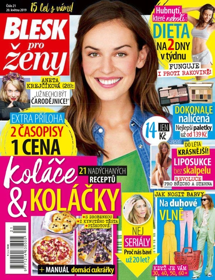 E-magazín Blesk pro ženy - 21/2019 - CZECH NEWS CENTER a. s.
