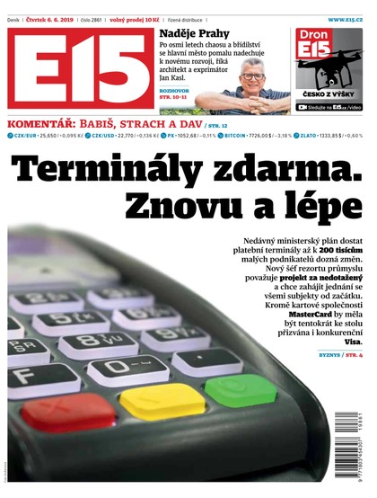 E-magazín E15 - 6.6.2019 - CZECH NEWS CENTER a. s.