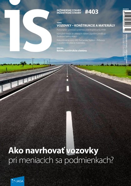 E-magazín Inžinierske stavby 2019 03 - JAGA GROUP, s.r.o. 