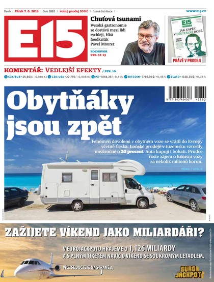 E-magazín E15 - 6.7.2019 - CZECH NEWS CENTER a. s.