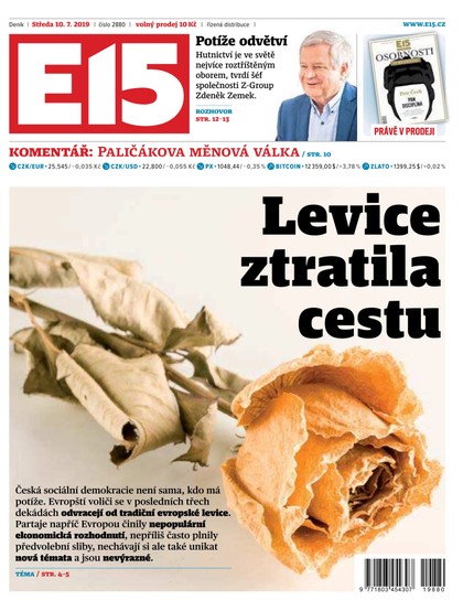 E-magazín E15 - 10.7.2019 - CZECH NEWS CENTER a. s.