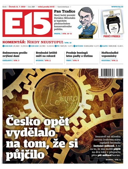 E-magazín E15 - 11.7.2019 - CZECH NEWS CENTER a. s.