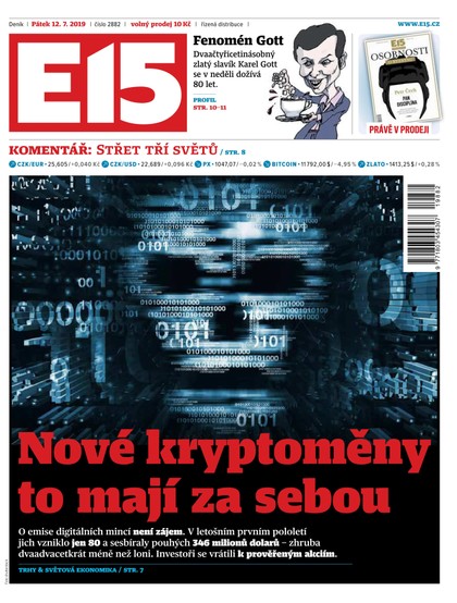 E-magazín E15 - 12.7.2019 - CZECH NEWS CENTER a. s.