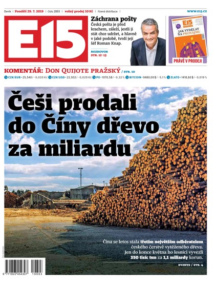 E-magazín E15 - 29.7.2019 - CZECH NEWS CENTER a. s.