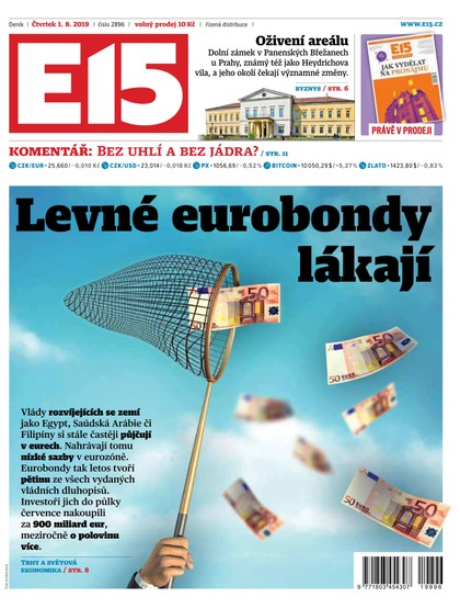 E-magazín E15 - 1.8.2019 - CZECH NEWS CENTER a. s.