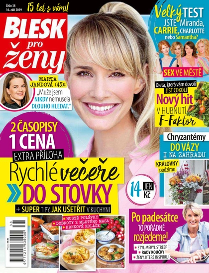 E-magazín Blesk pro ženy - 38/2019 - CZECH NEWS CENTER a. s.