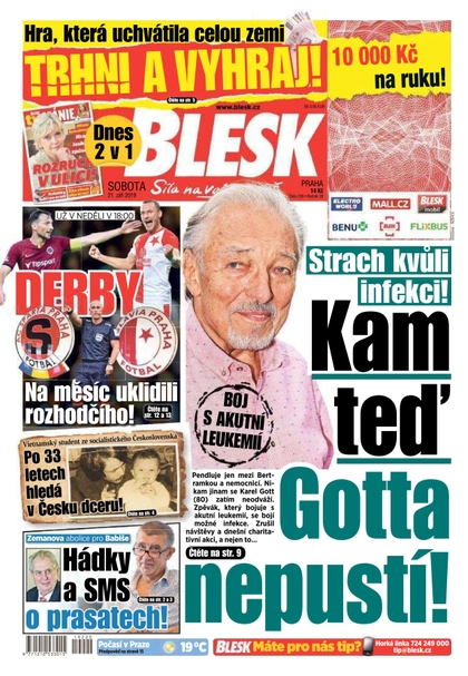 E-magazín Blesk - 21.9.2019 - CZECH NEWS CENTER a. s.