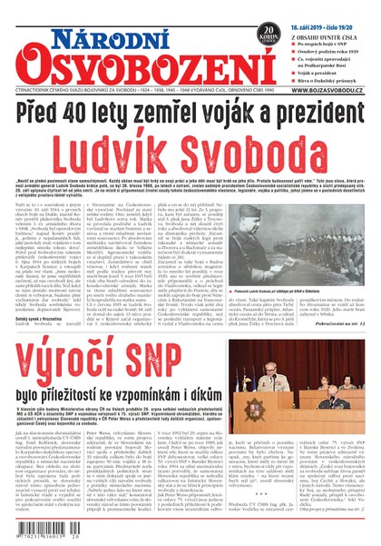 E-magazín Národní Osvobození 19-20/2019 - Vydavatelství MAC